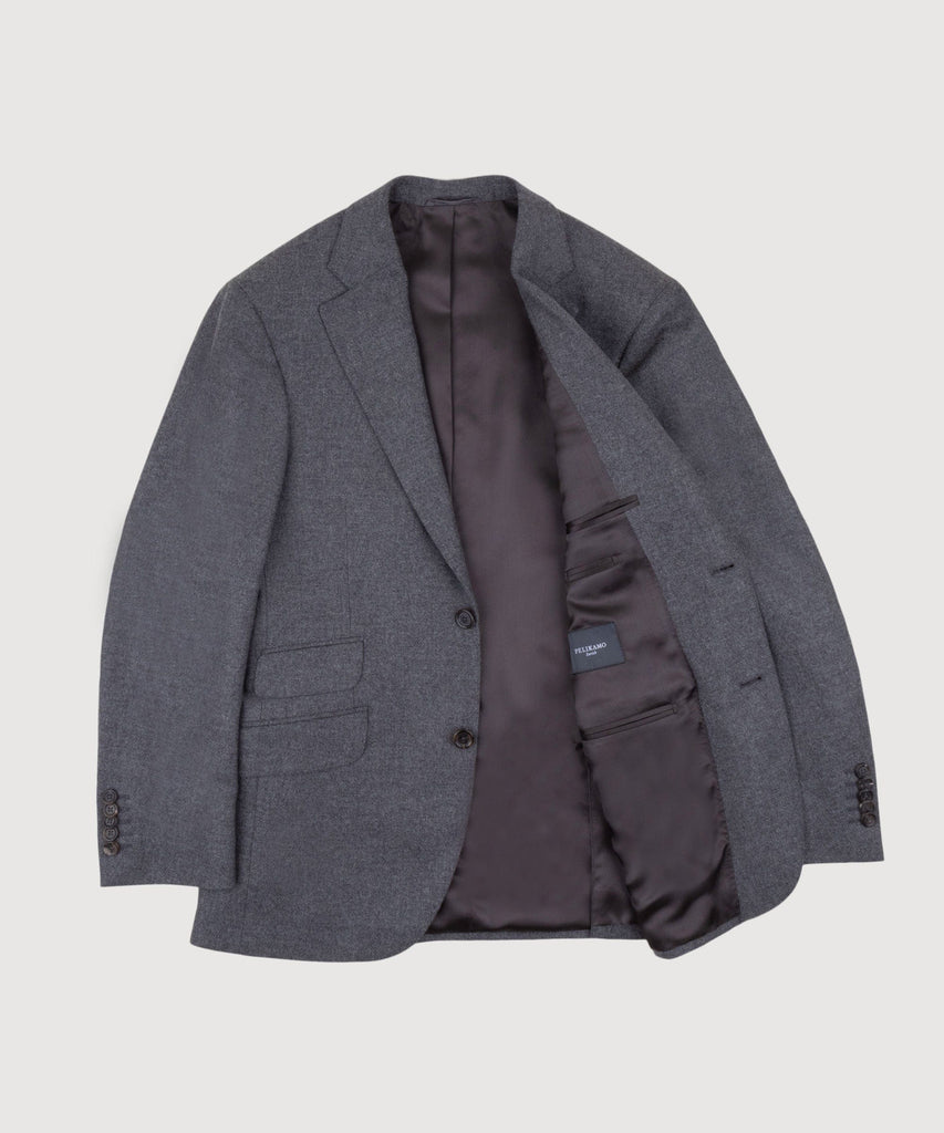 Wool Cashmere Hopsack Jacket