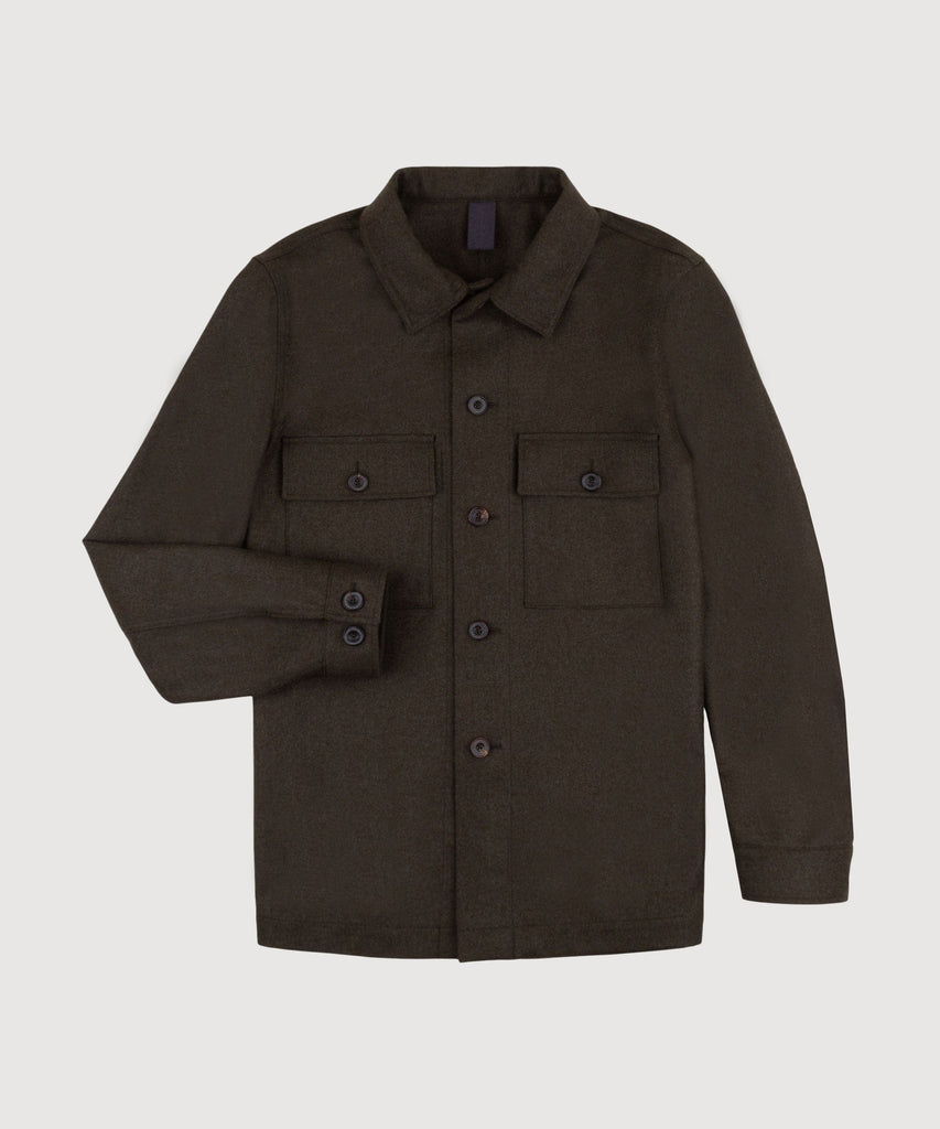 Lässiges Woll-Overshirt