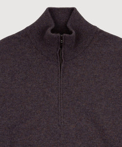 Cashmere Half Zip Sweater