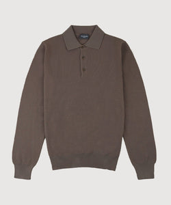 Polo Cotton Pique Sweater