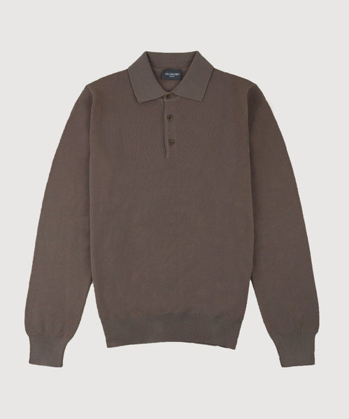 Polo Cotton Pique Sweater