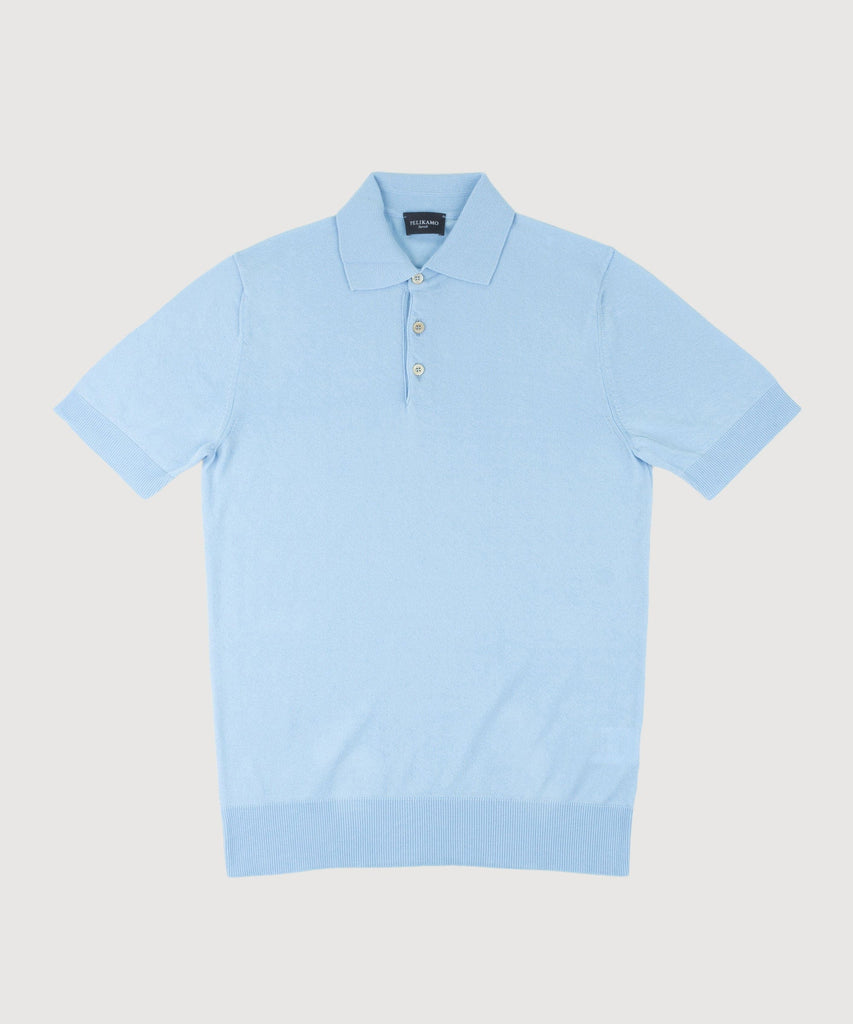 Short Sleeve Polo Sweater