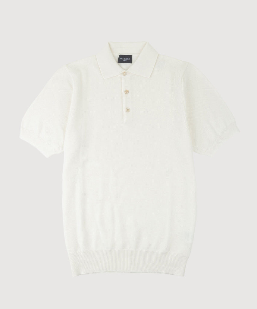 Short Sleeve Pique Polo Sweater