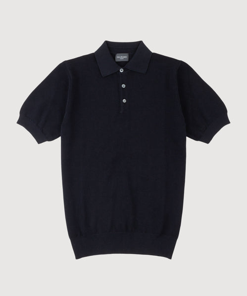 Shortsleeved Pique Polo Sweater