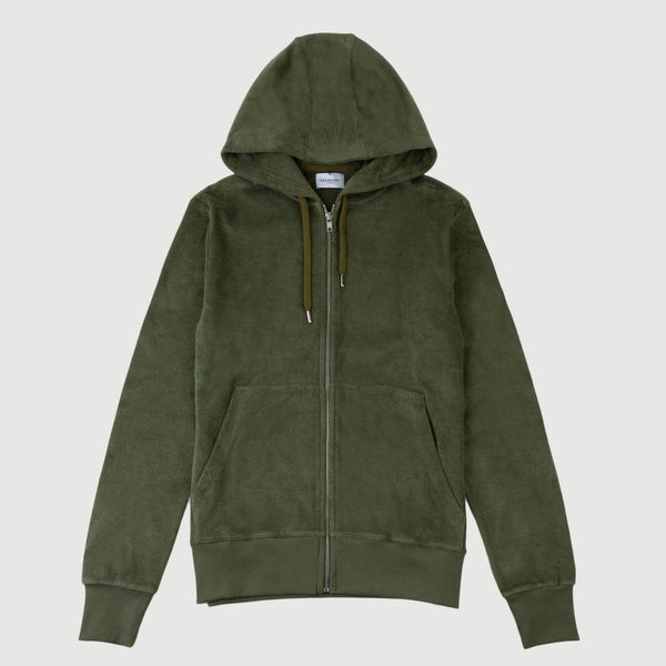 Terry Zip Hoodie