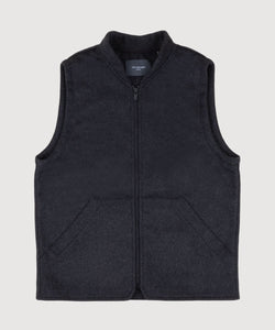Cashmere Zipper Vest