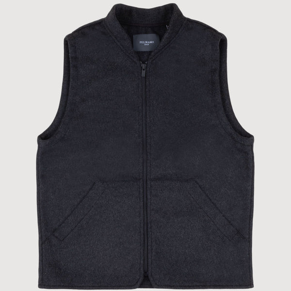 Cashmere Zipper Vest