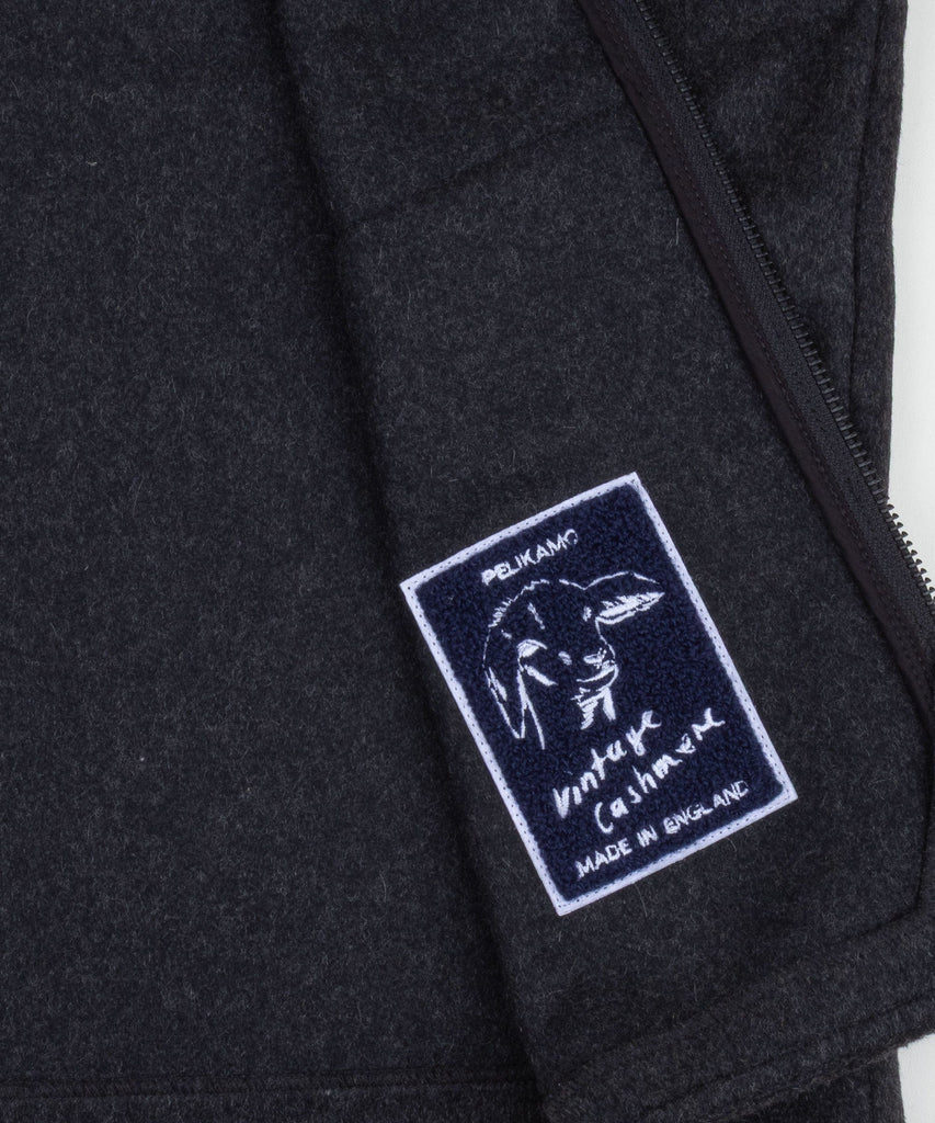 Cashmere Zipper Vest