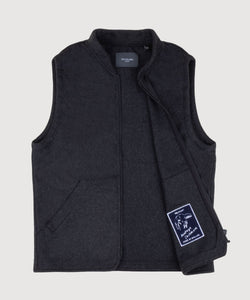 Cashmere Zipper Vest