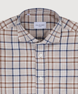 Cotton Wool Check Shirt