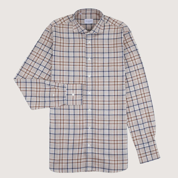 Cotton Wool Check Shirt