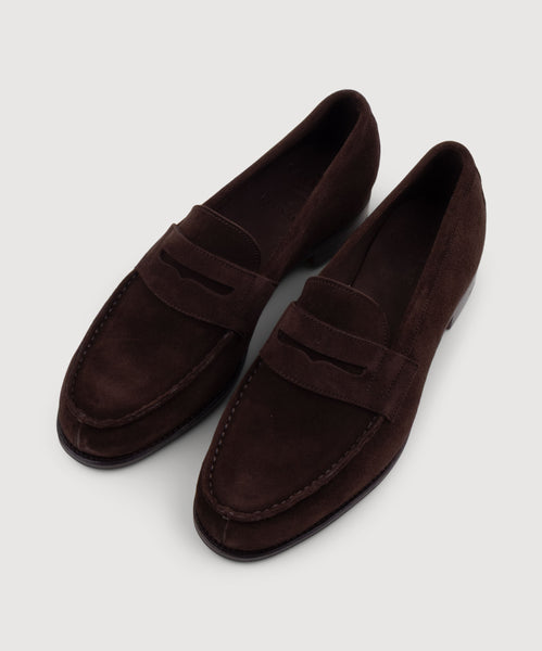 Suede Penny Loafer