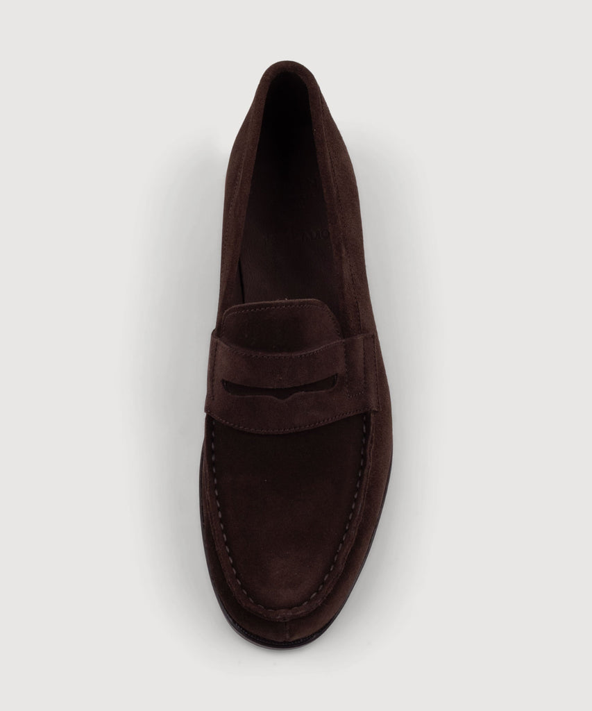 Suede Penny Loafer