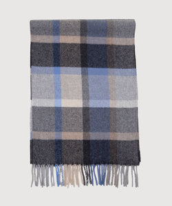 Checked Cashmere Scarf