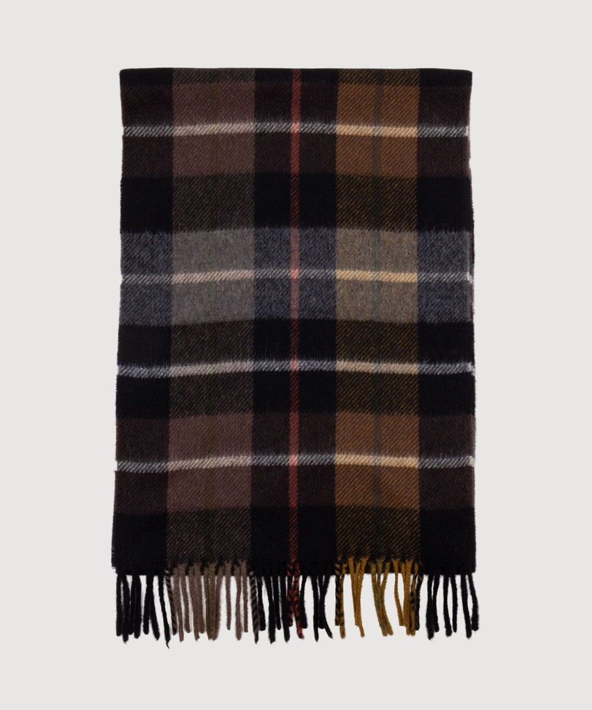 Checked Cashmere Scarf