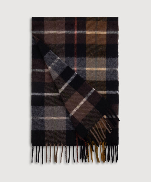 Checked Cashmere Scarf