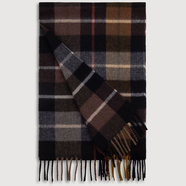 Checked Cashmere Scarf