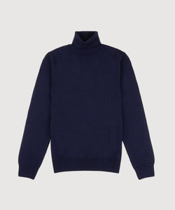 Double Ply Wool Rollneck Sweater