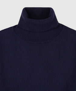 Double Ply Wool Rollneck Sweater