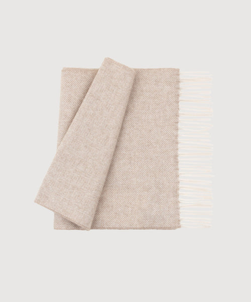 Herringbone Cashmere Scarf