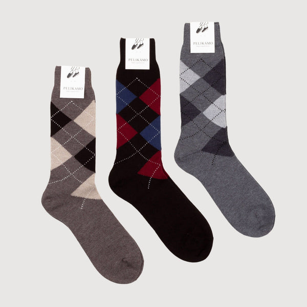 Argyle Wool Socks