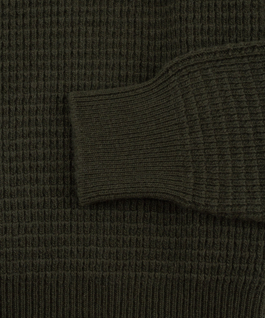 Waffle Roundneck Sweater