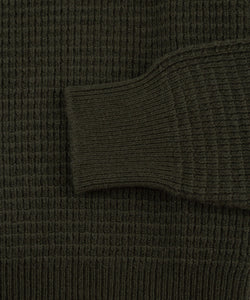 Waffle Roundneck Sweater
