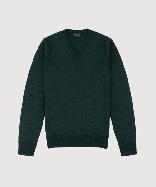 Wool V-Neck Sweater