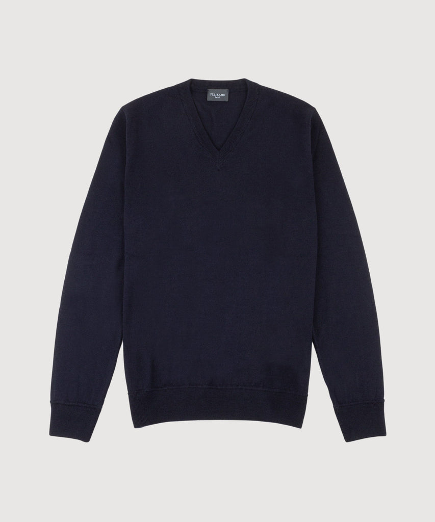 Wool V-Neck Sweater