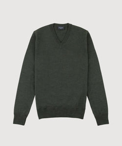 Wool V-Neck Sweater