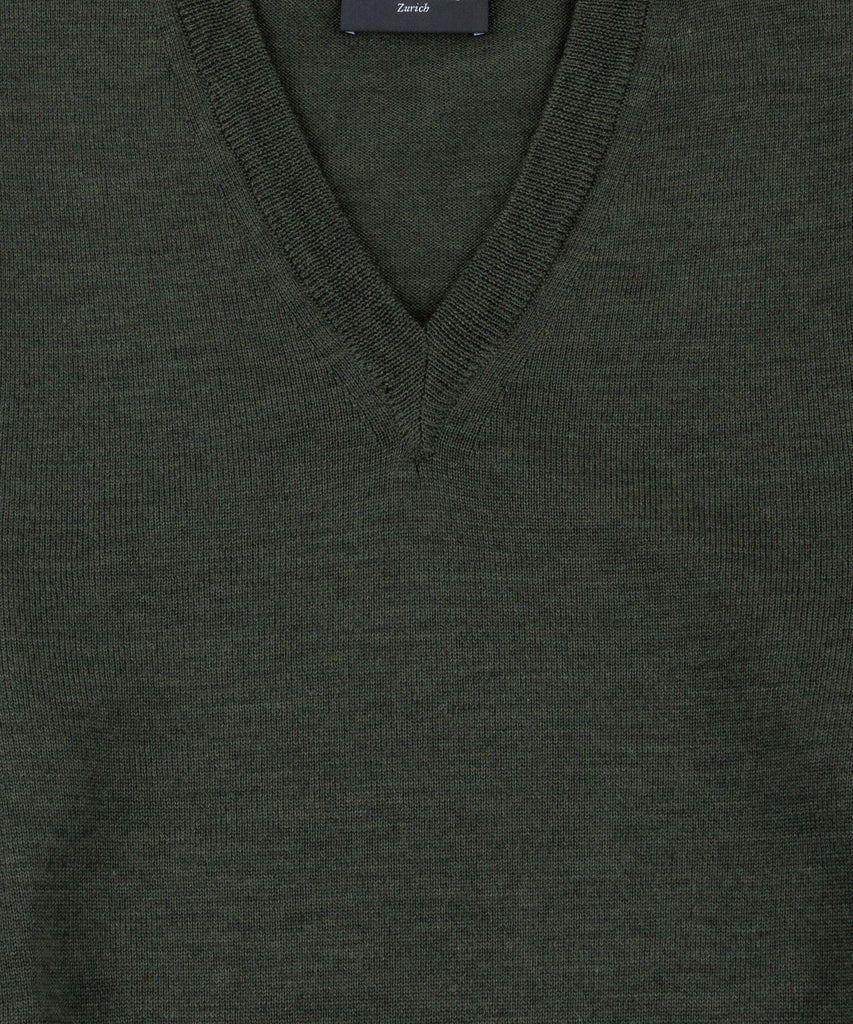 Wool V-Neck Sweater