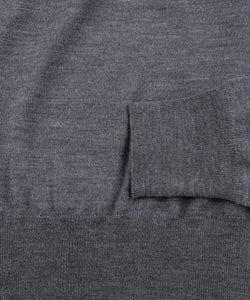 Rollkragenpullover aus Wolle und Seide