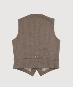 Herringbone Wool Vest