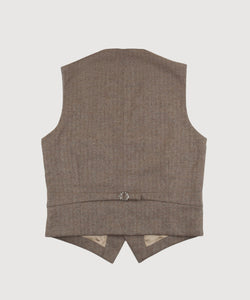Herringbone Wool Vest