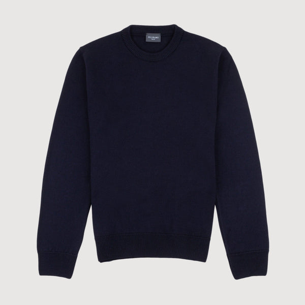 Double Ply Wool Roundneck Sweater