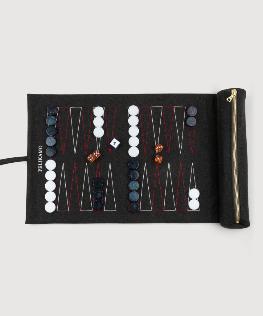 Travel Flannel Backgammon