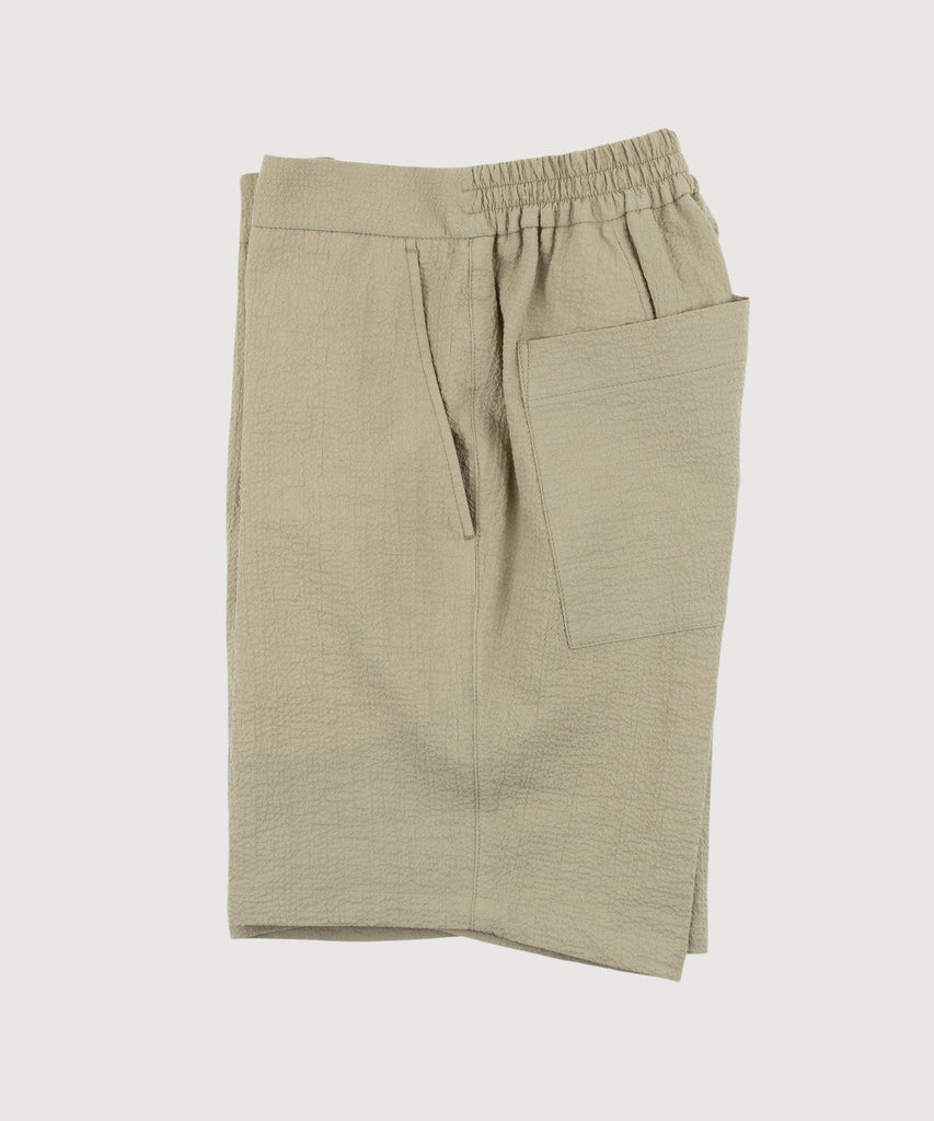 Seersucker-Wochenendshorts