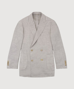 Double Breast Herringbone Jacket