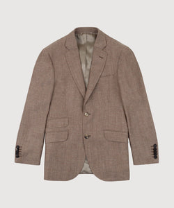 Herringbone Linen Wool Jacket