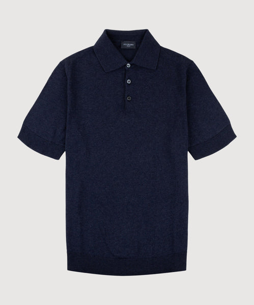 Short Sleeve Polo Sweater