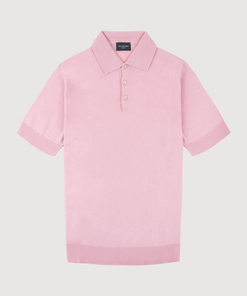 Short Sleeve Polo Sweater