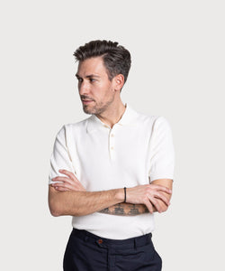 Short Sleeve Pique Polo Sweater