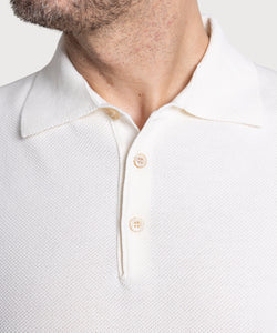 Short Sleeve Pique Polo Sweater