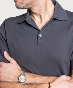 Short Sleeve Polo Sweater