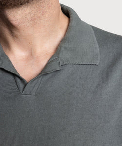 Cotton Casual Polo Sweater