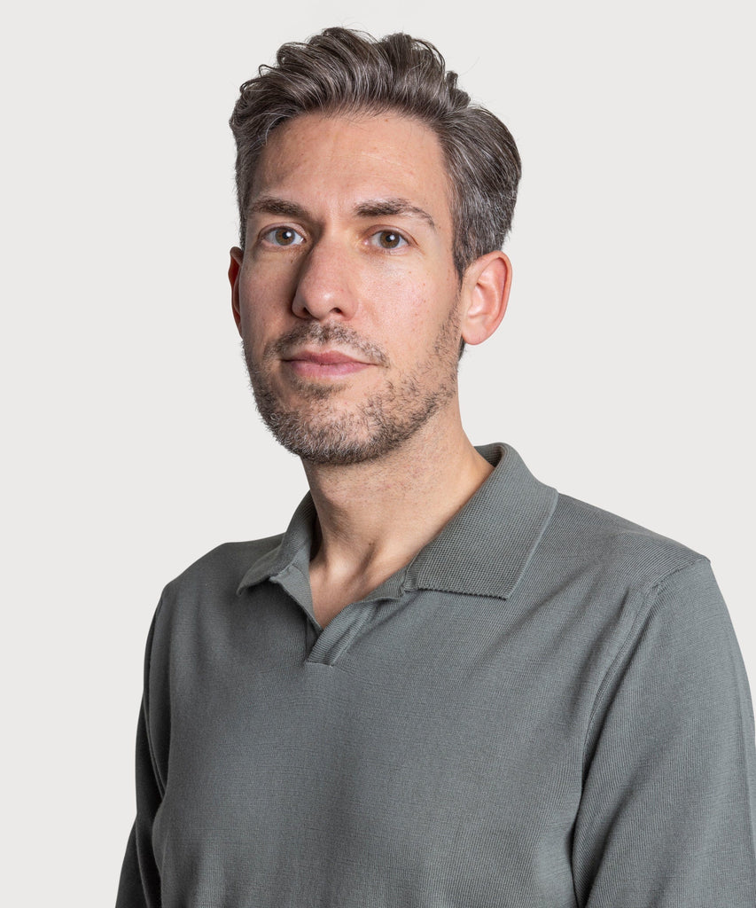 Cotton Casual Polo Sweater