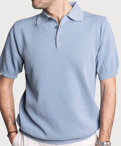 Short Sleeve Pique Polo Sweater