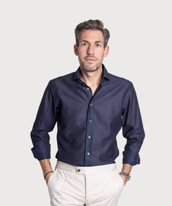 Honeycomb Cotton Shirt