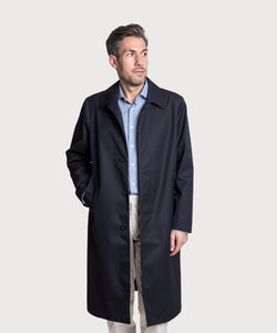 Long Twill Raincoat