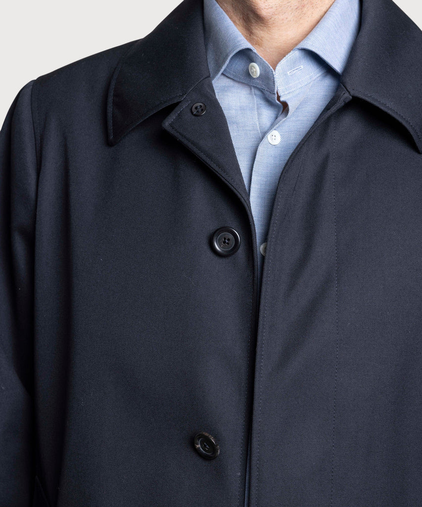 Long Twill Raincoat